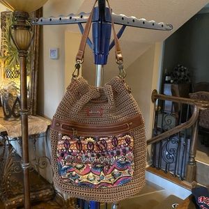 Sakroots crochet bag/ backpack.